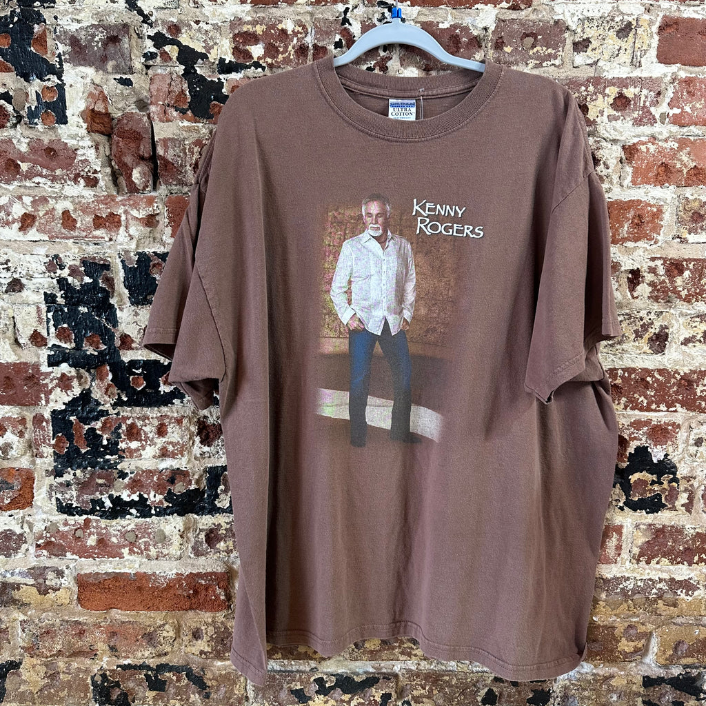 Kenny Rogers S/S Brown T-Shirt Men's 2XL