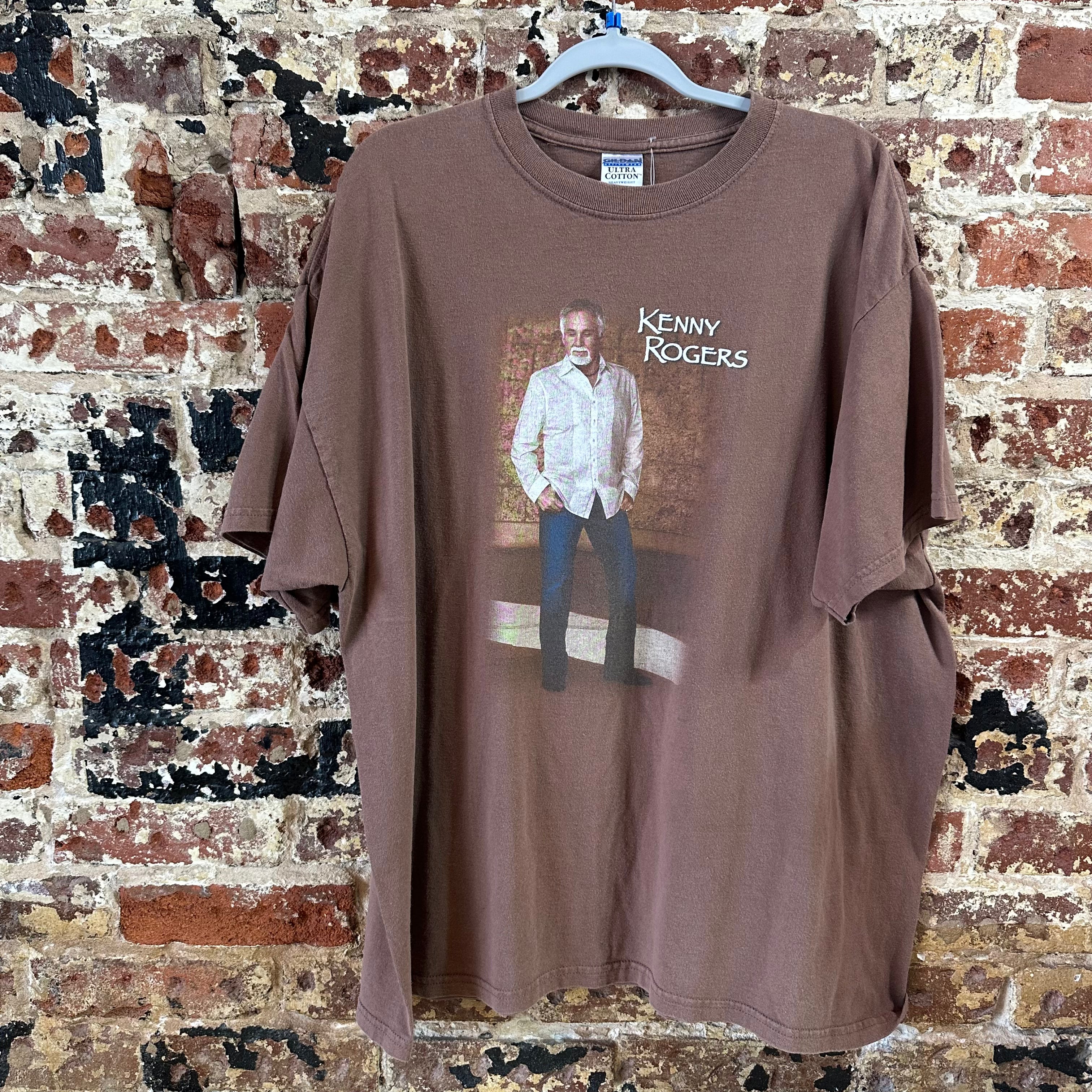 Kenny Rogers S/S Brown T-Shirt Men's 2XL