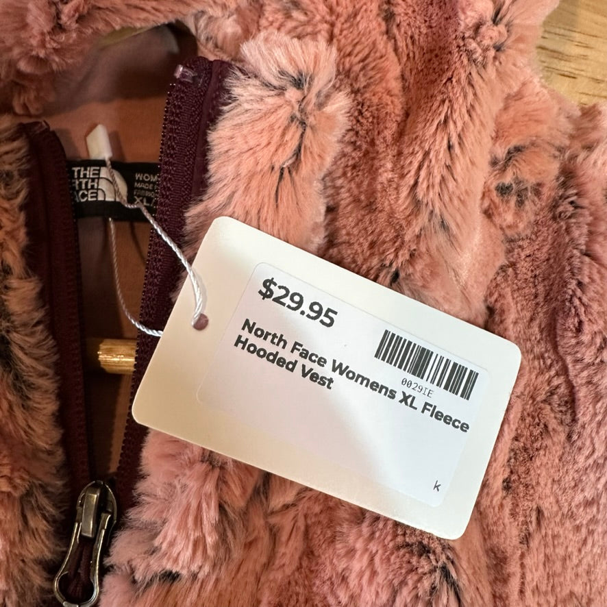 North Face Womens XL Pink FUrlander Vest