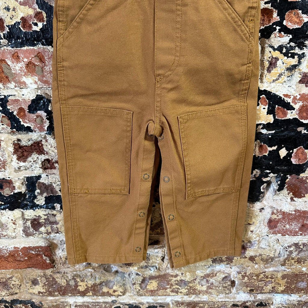 Carhartt Brown Bibs 18M