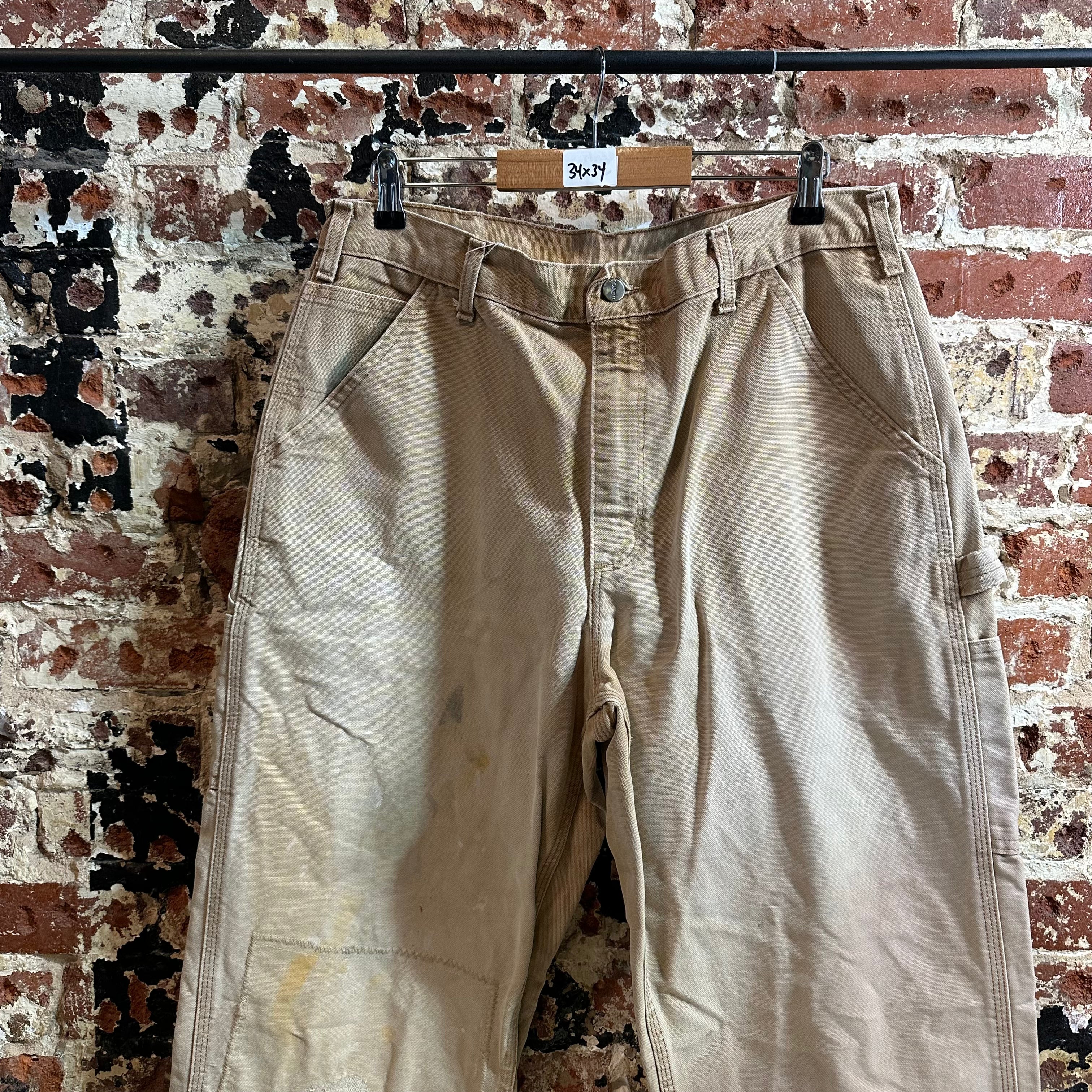Carhartt B11 BRN Mens 34x34 Pants