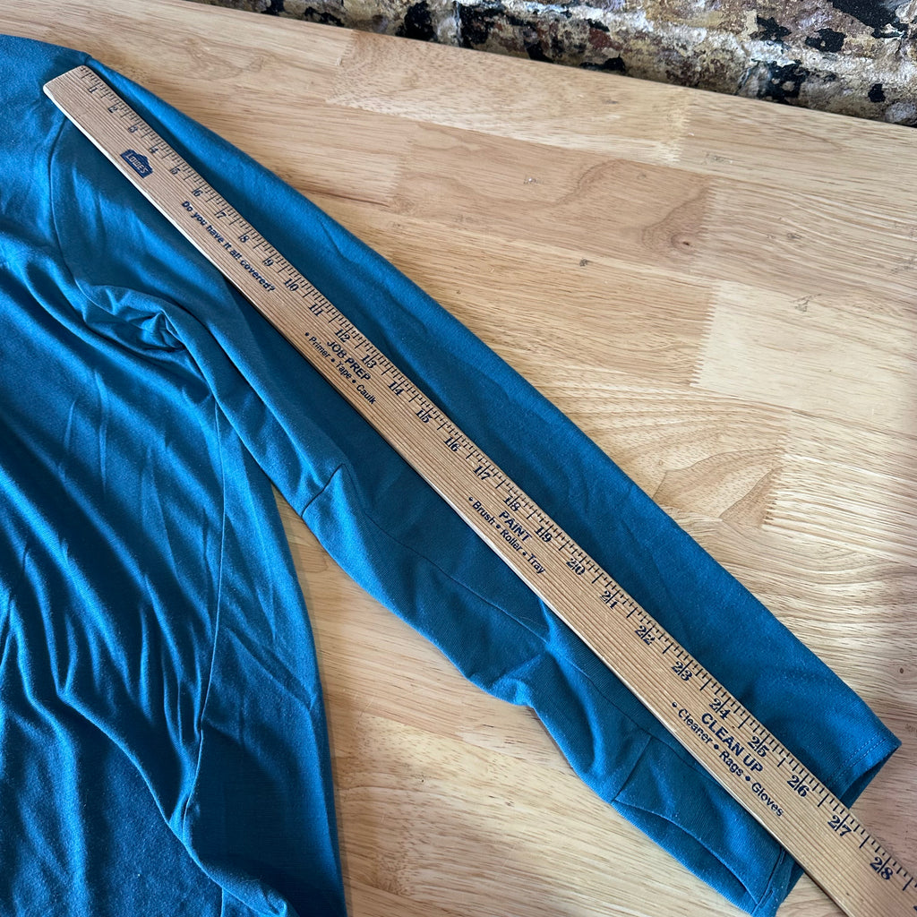 North Face Shirt Mens XXL Blue Hiking Hike Long Sleeve T Shirt 1/4 zip