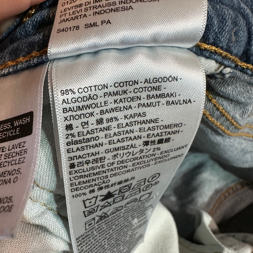 Levis 514 Mens 30x32 Blue Jeans