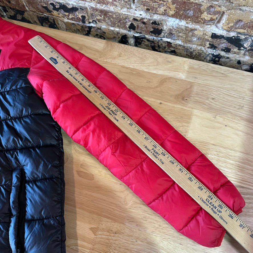Spyder Circuit Hooded Jacket Men's Large Red/Black Insulated Puffer