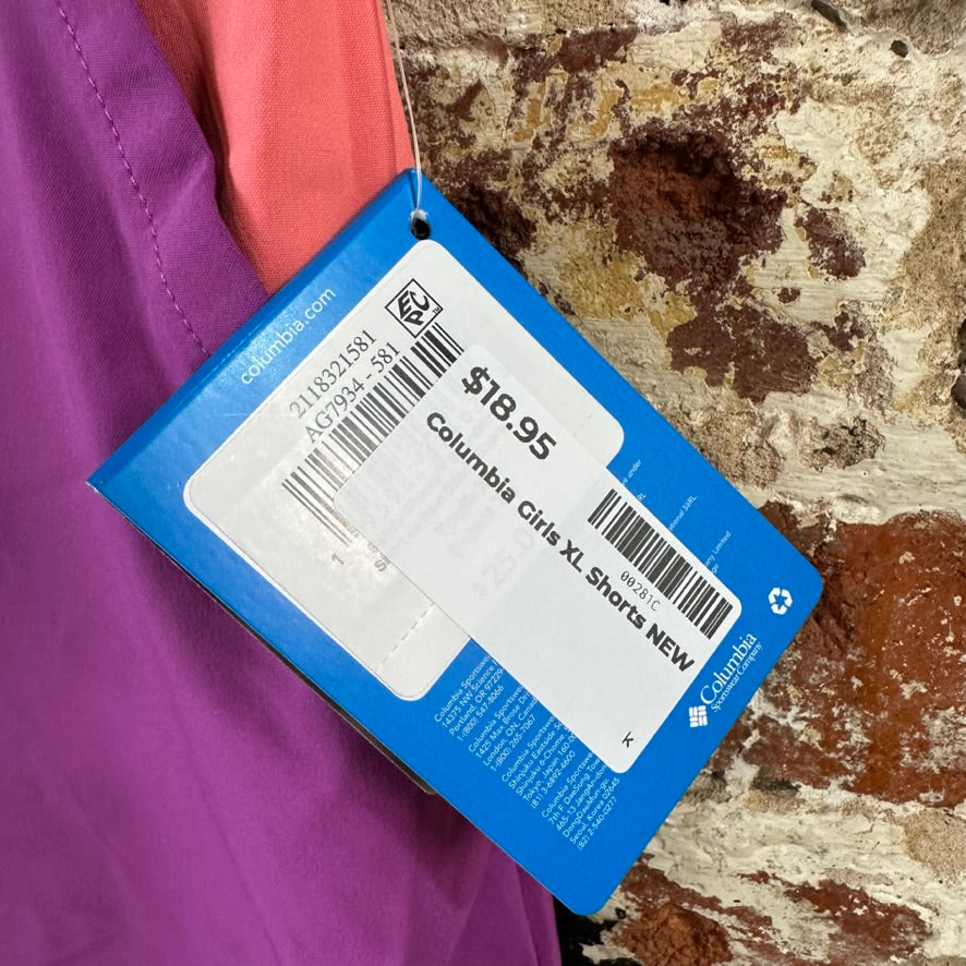 Columbia girls XL Shorts NEW