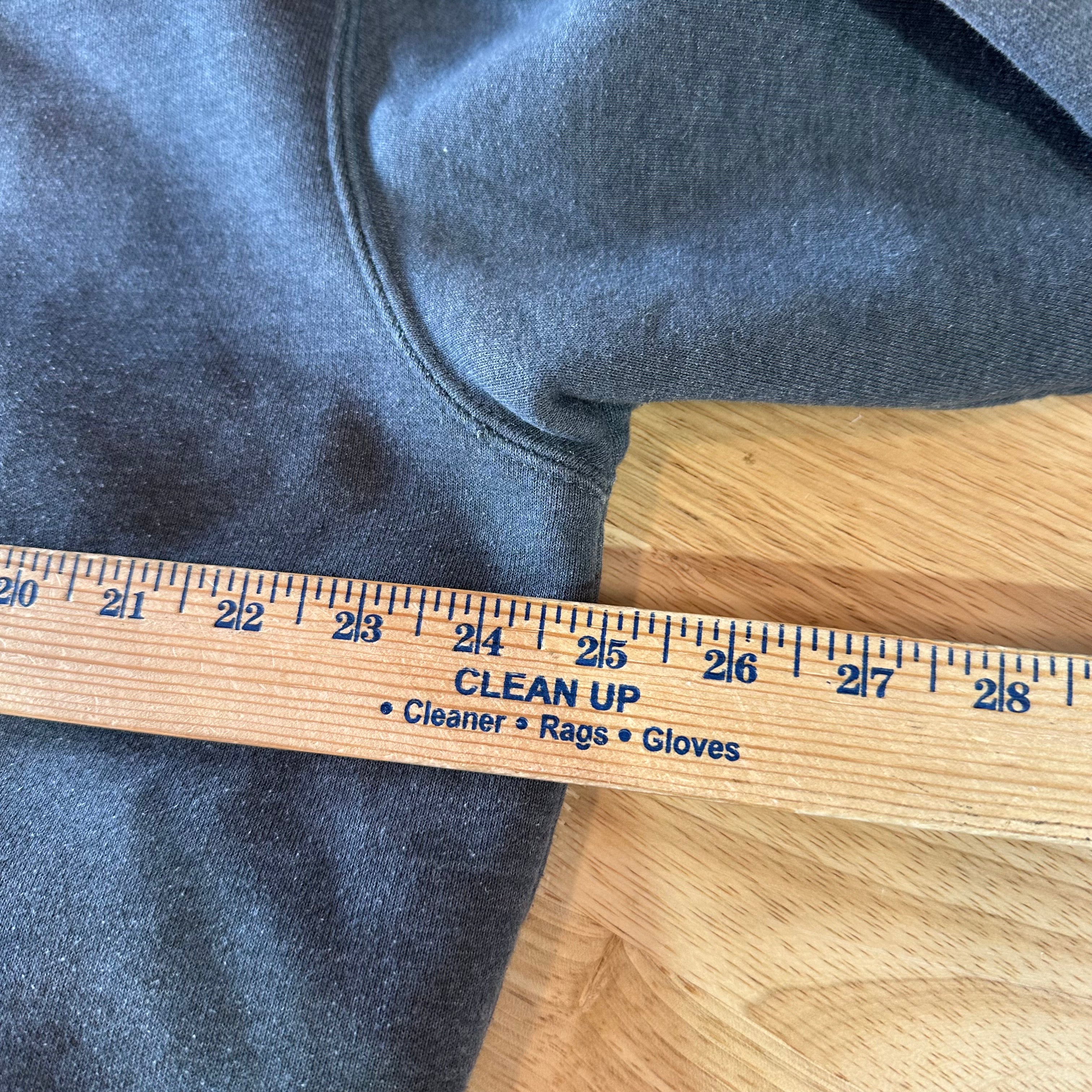 Carhartt J149 CHH Hoodie Full Zip Sweatshirt Gray Mens Size Medium Heavy Work