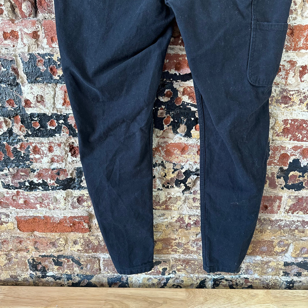 Carhartt Canvas Pants Womens Size 16 Slim Fit (37x29) Black Work BLK