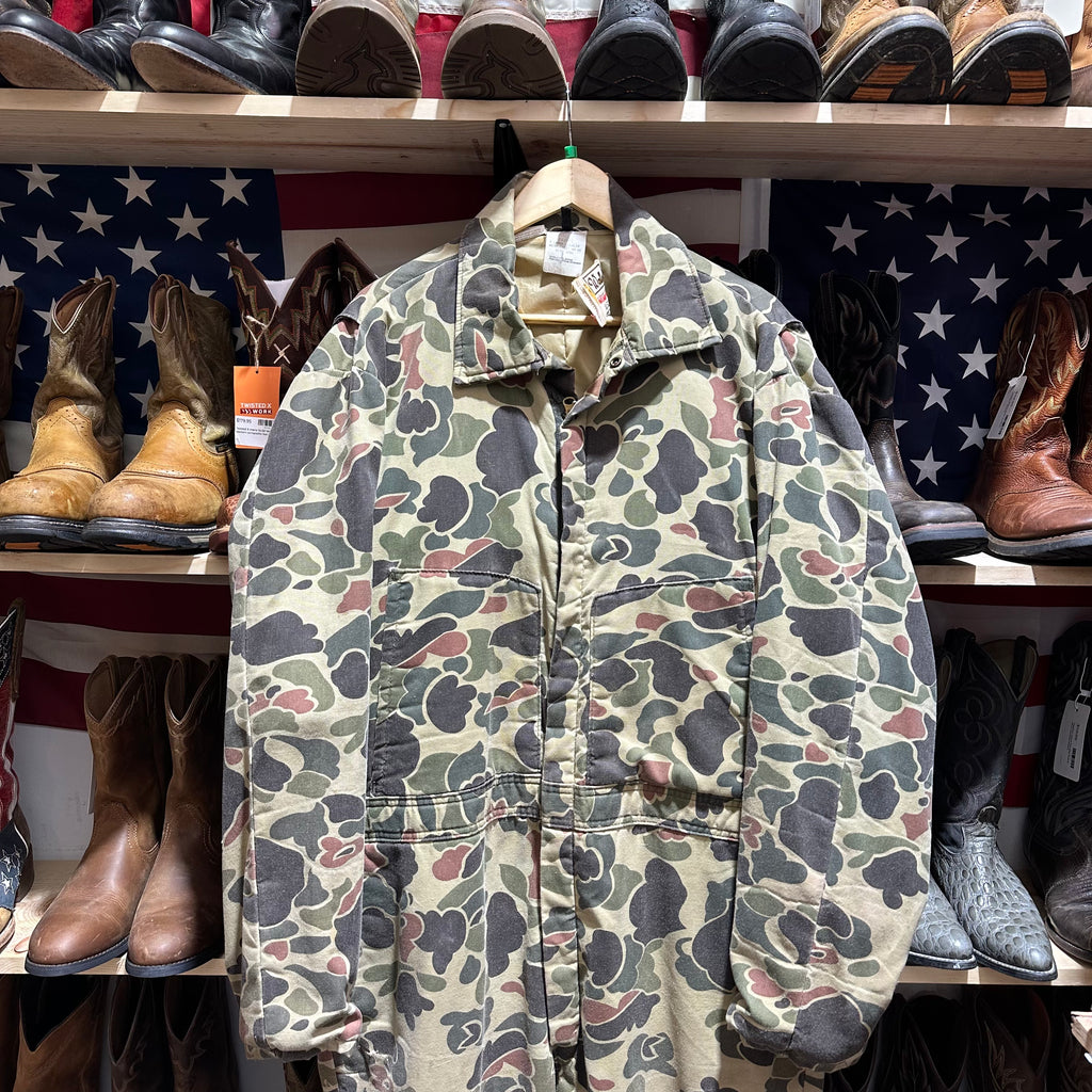 VTG Walls Mens XL Camo Coveralls