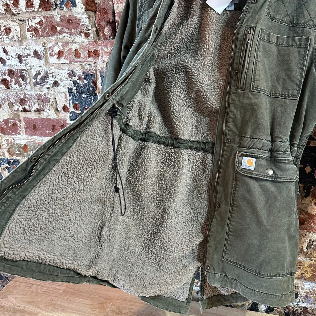 Carhartt Womens Small Green Jacket