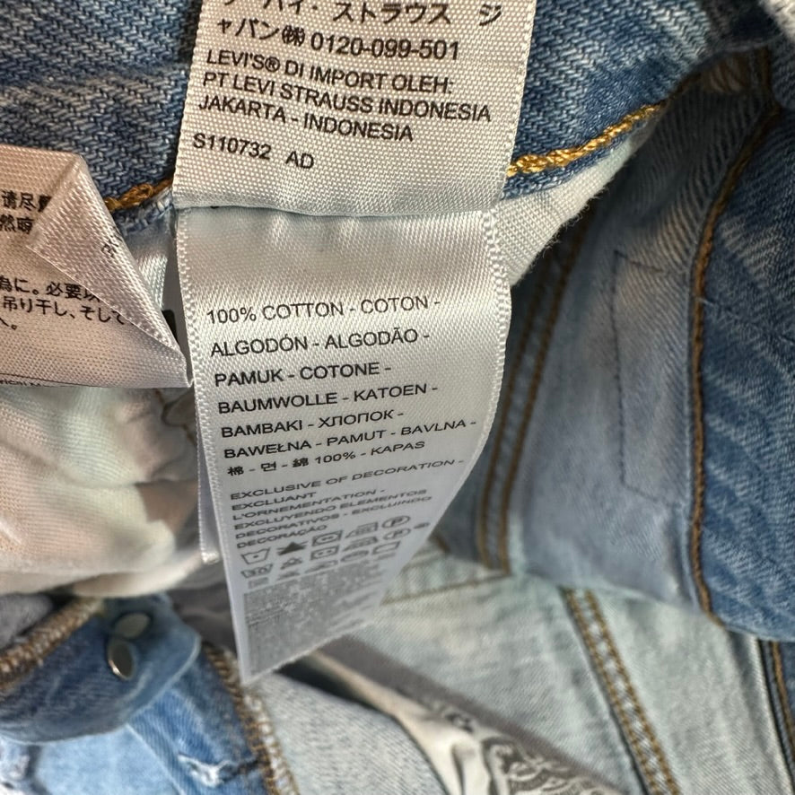 Levi's Cut Off Denim Jean Shorts Womens 29 Distressed
