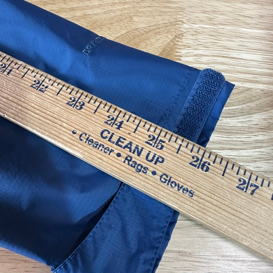 North Face Womens XL Blue Rain Jacket