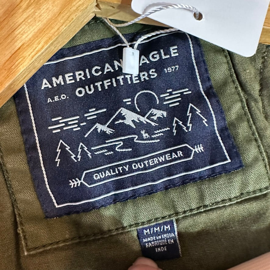 American Eagle Women's Medium Green Jacket