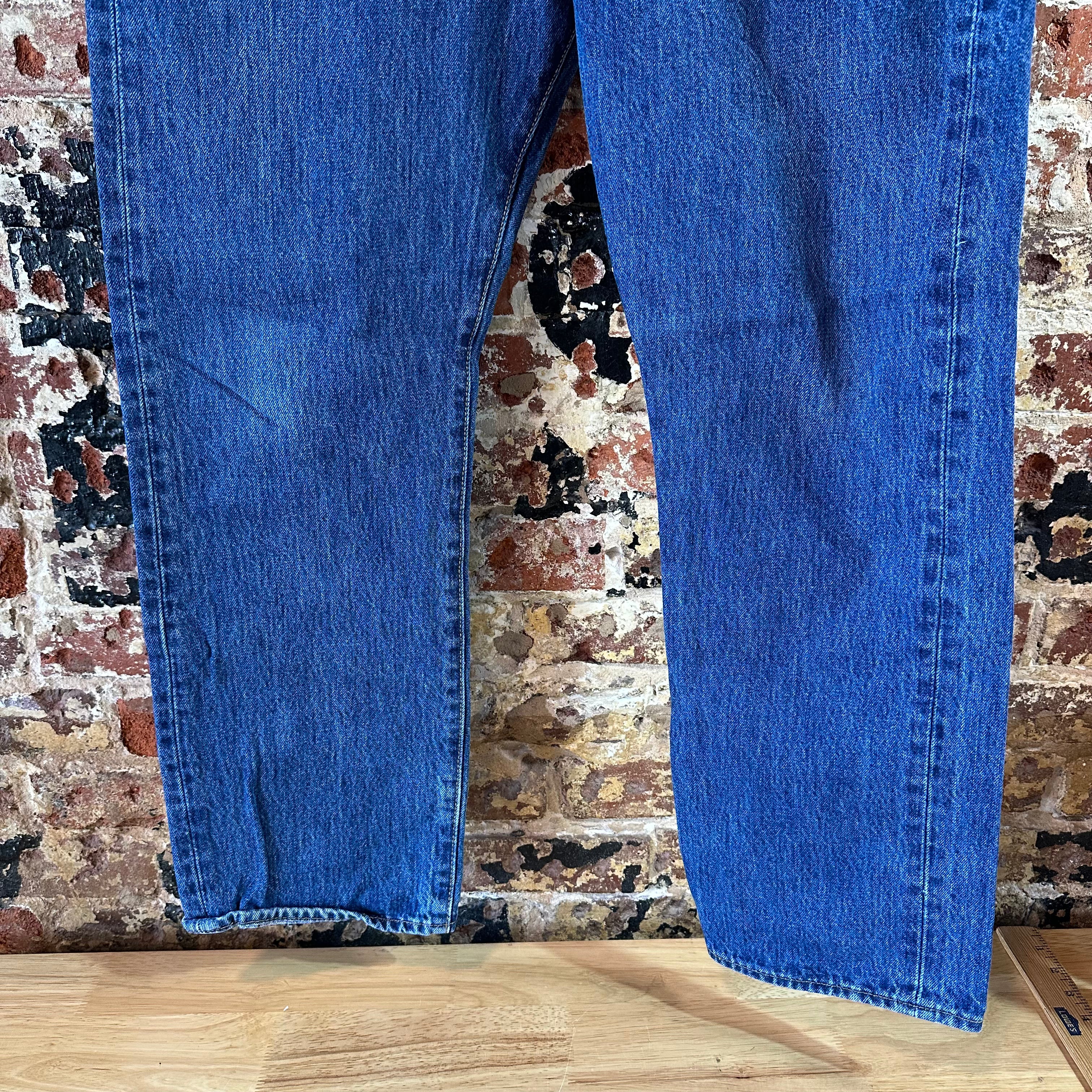Levis 501 Mens 36x29 Blue Jeans