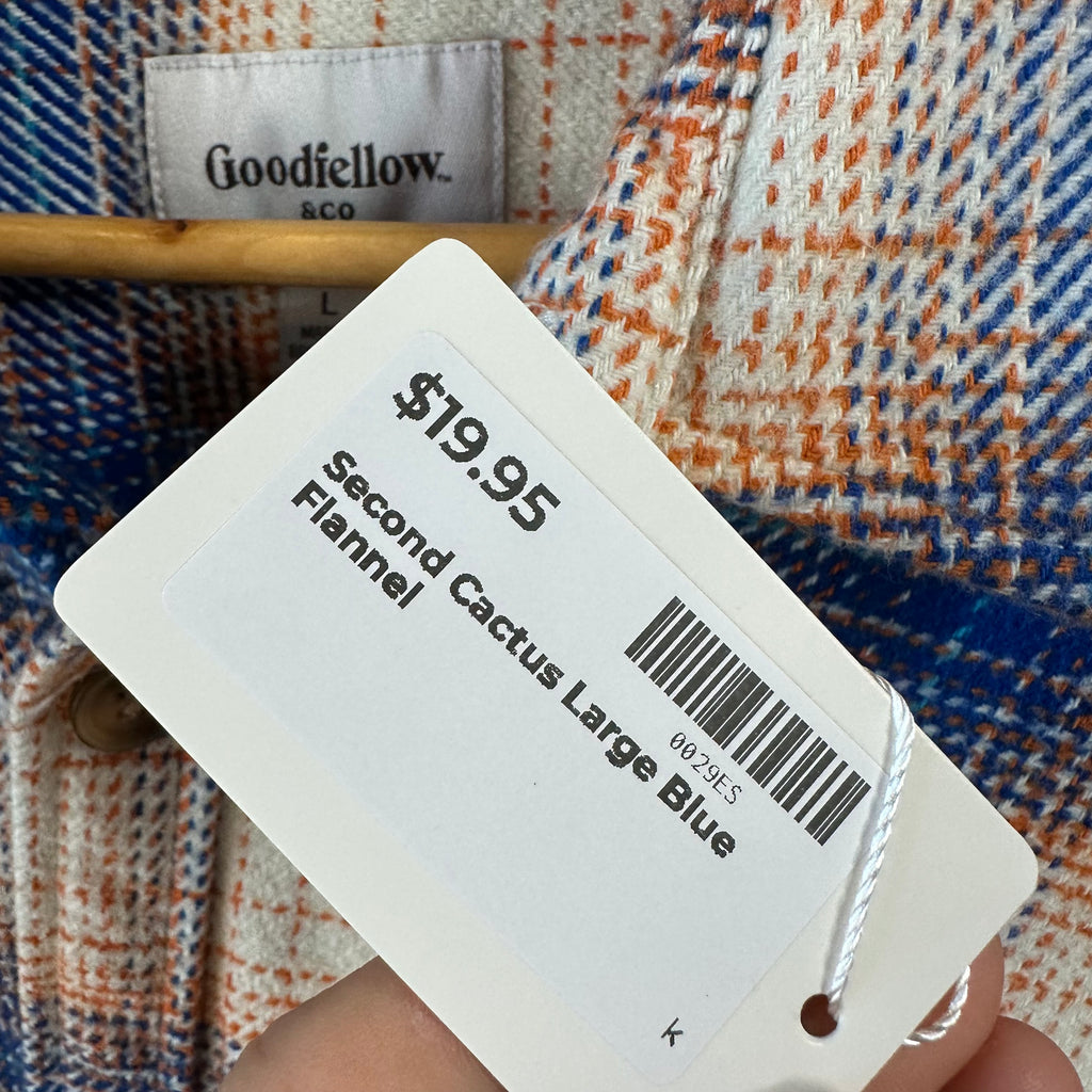 Second Trail Flannel Large Shacket Shirt