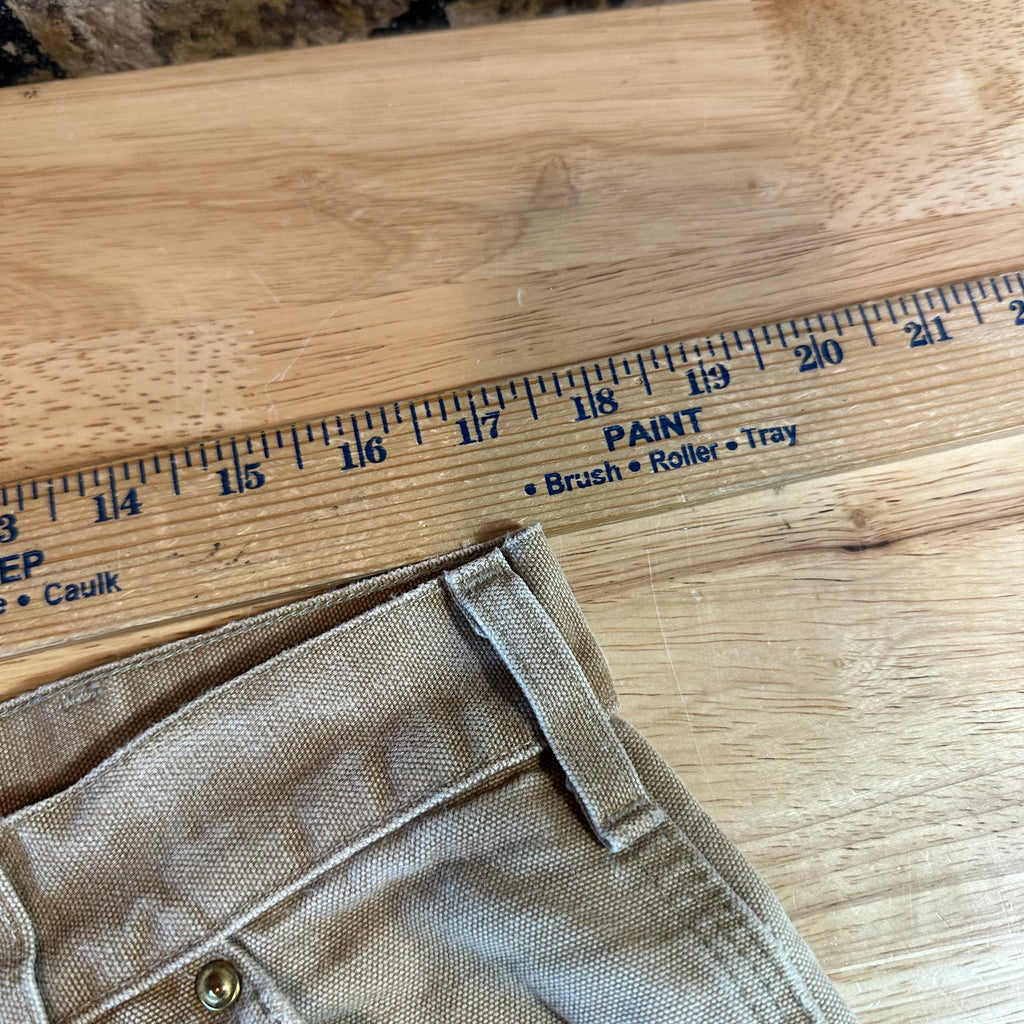 Carhartt B01 BRN Mens 36x30 Double Knee Pants