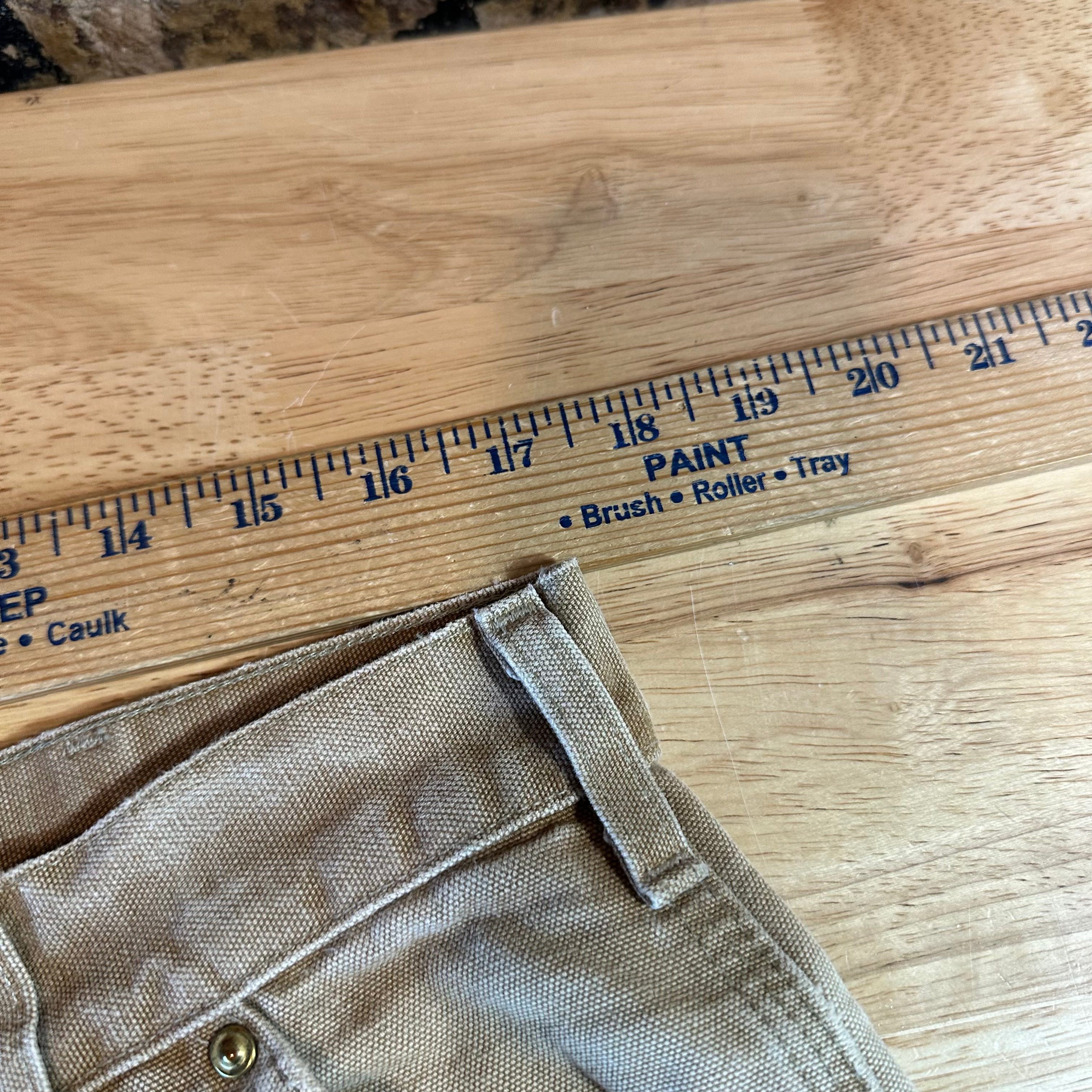 Carhartt B01 BRN Mens 36x30 Double Knee Pants