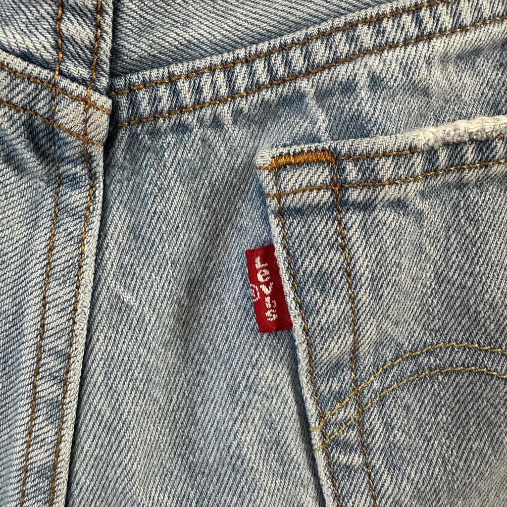 Levi's 501 Cut Off Jean Shorts Womens 30
