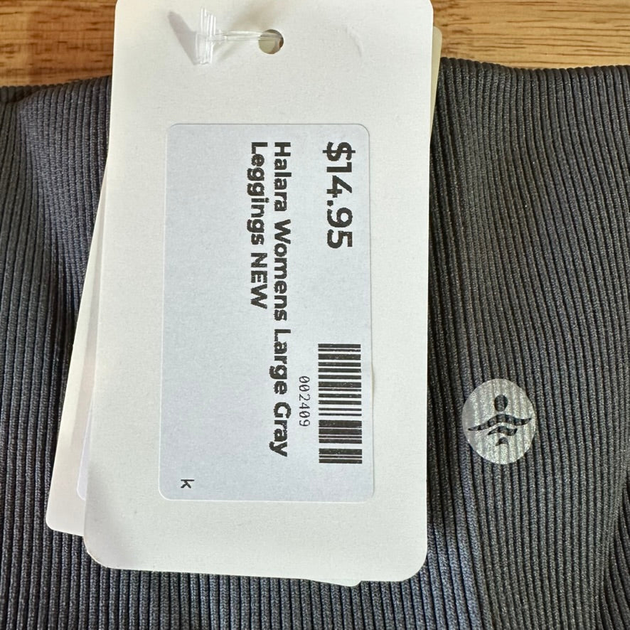 Halara Womens Large Gray Leggings NEW