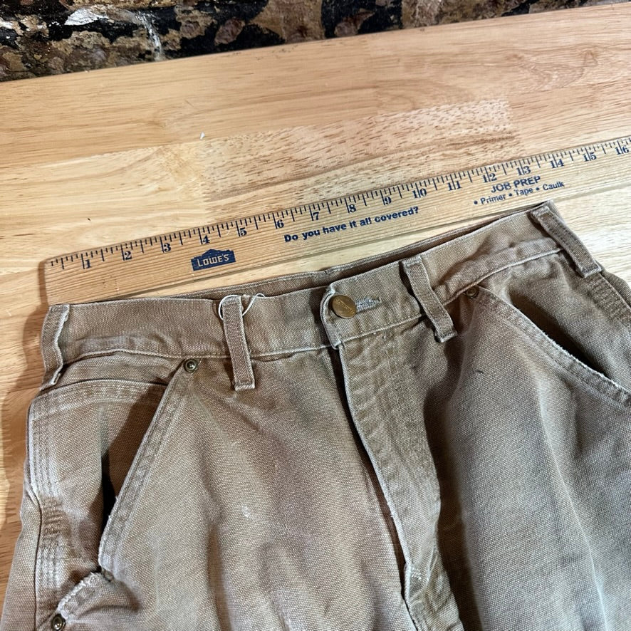 Carhartt B01 BRN Mens 28x30 Double Knee Pants