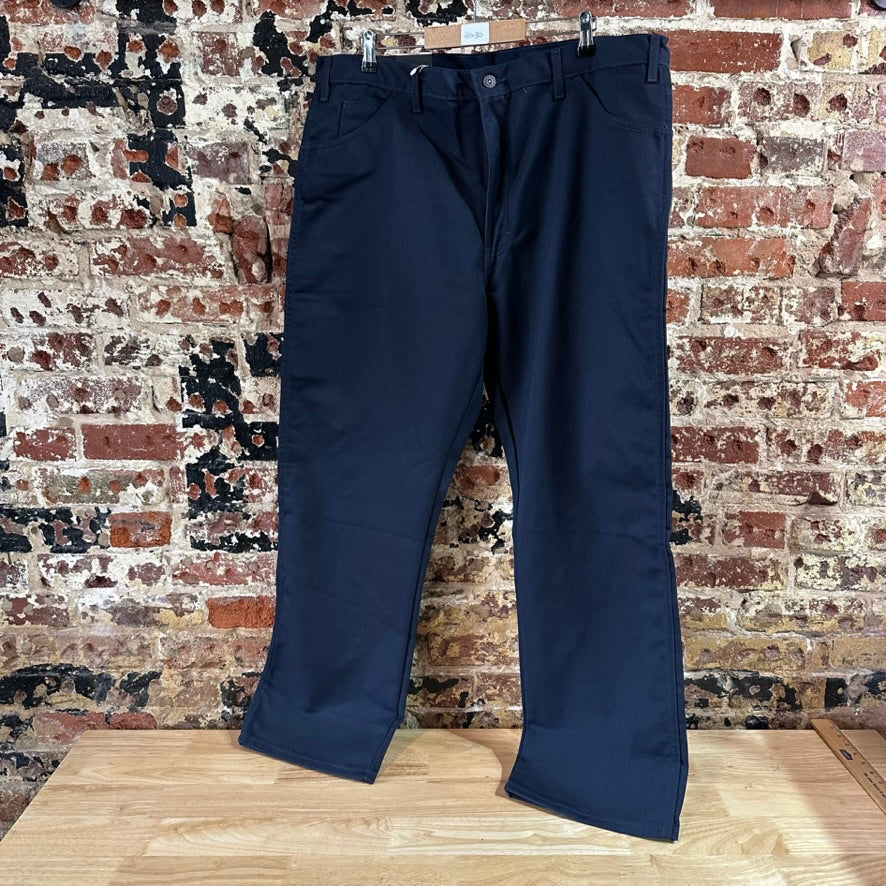 Dickies Men’s Pants 40x30 Blue Relaxed Straight Fit Workwear Utility NEW