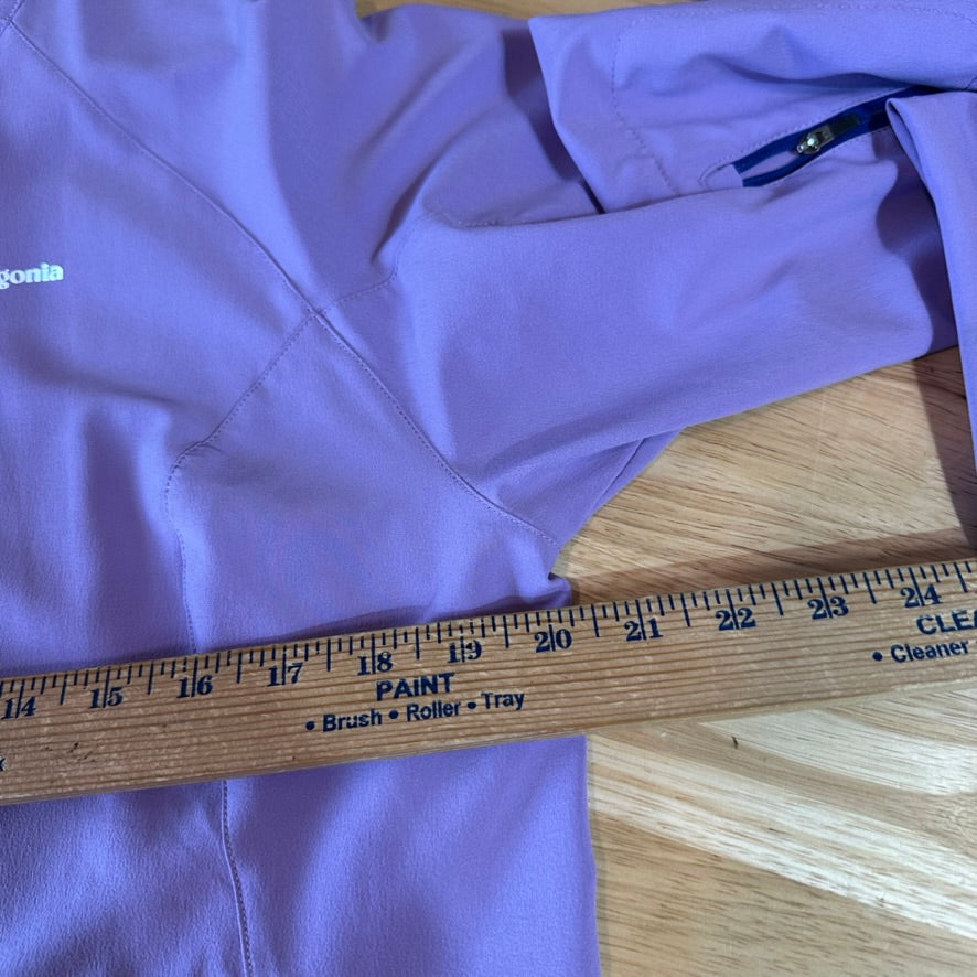 Patagonia Traverse Womens Large Purple Zip Jacket