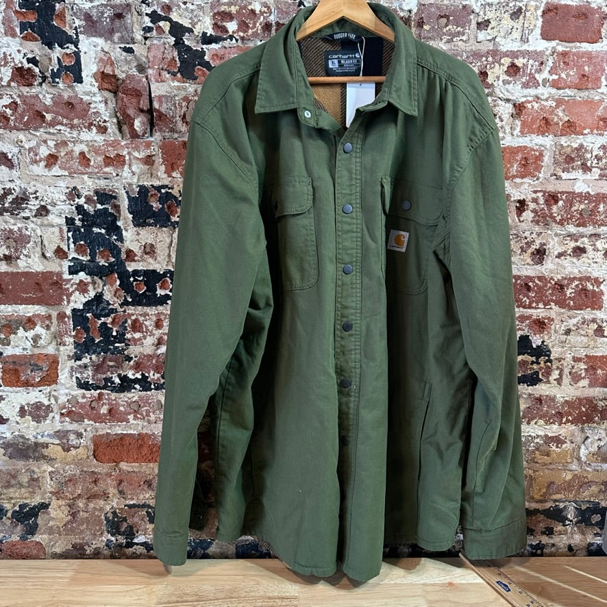 Carhartt Mens XL Tall Green Shacket