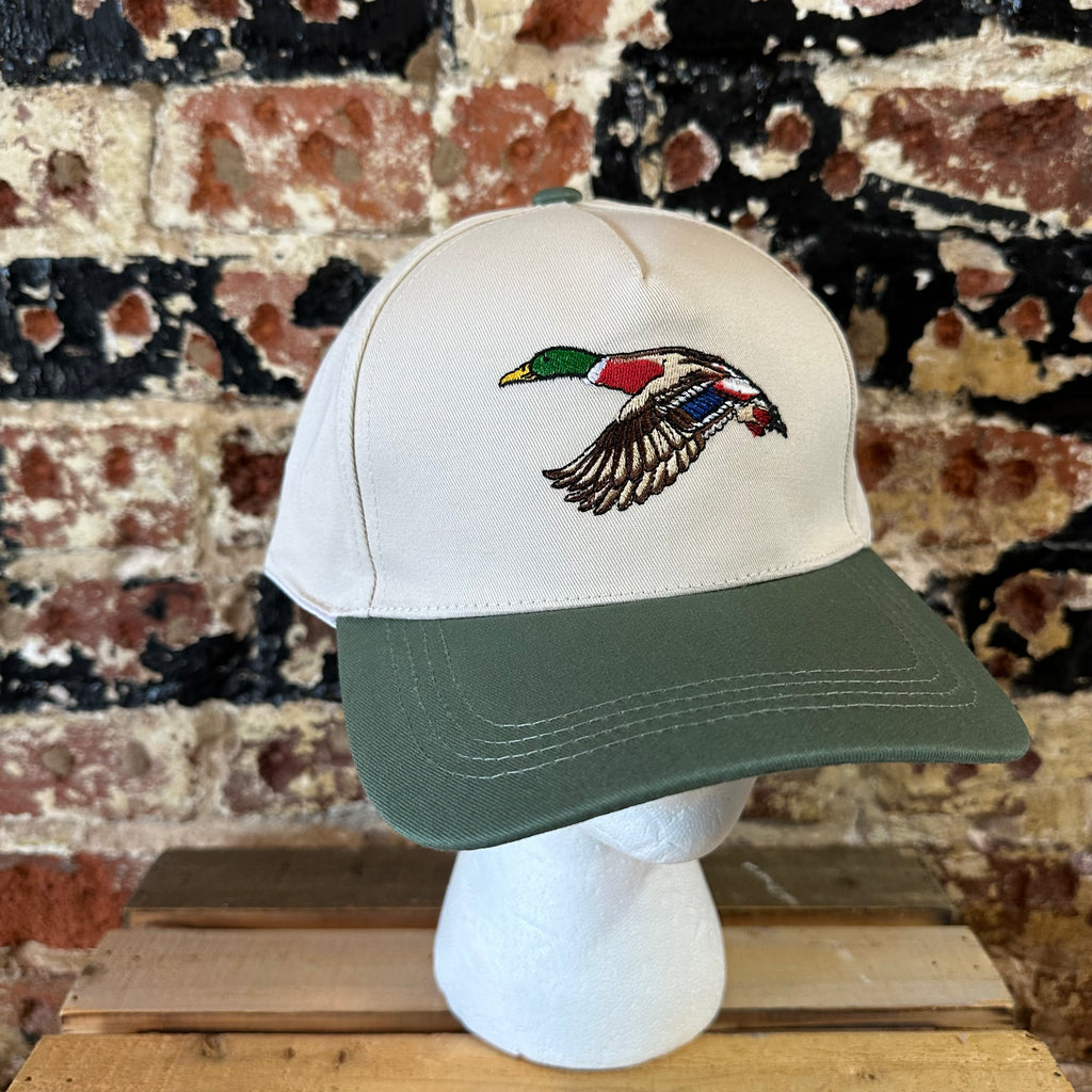 Mallard Hat Green Cream NEW