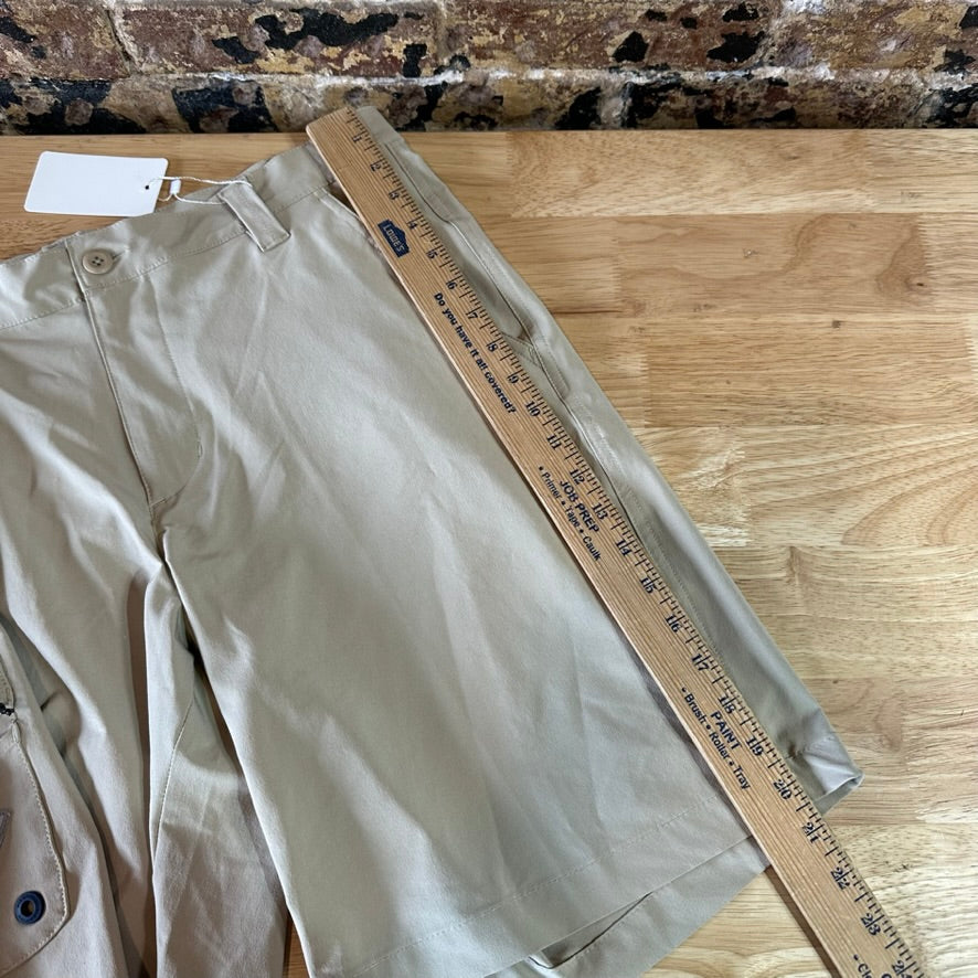 Columbia PFG Shorts Mens 34 Tan Fishing Outdoor Hiking 9.5" inseam