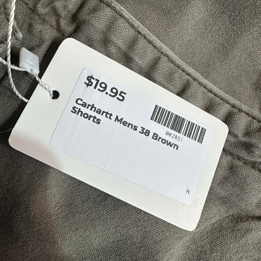 Carhartt B147 LBR Shorts Mens 38