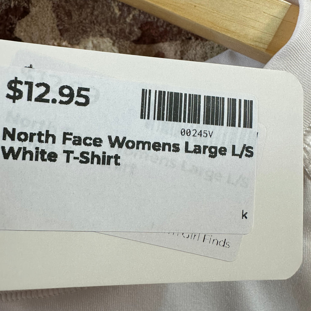 The North Face Womens Large White Sun Shirt
