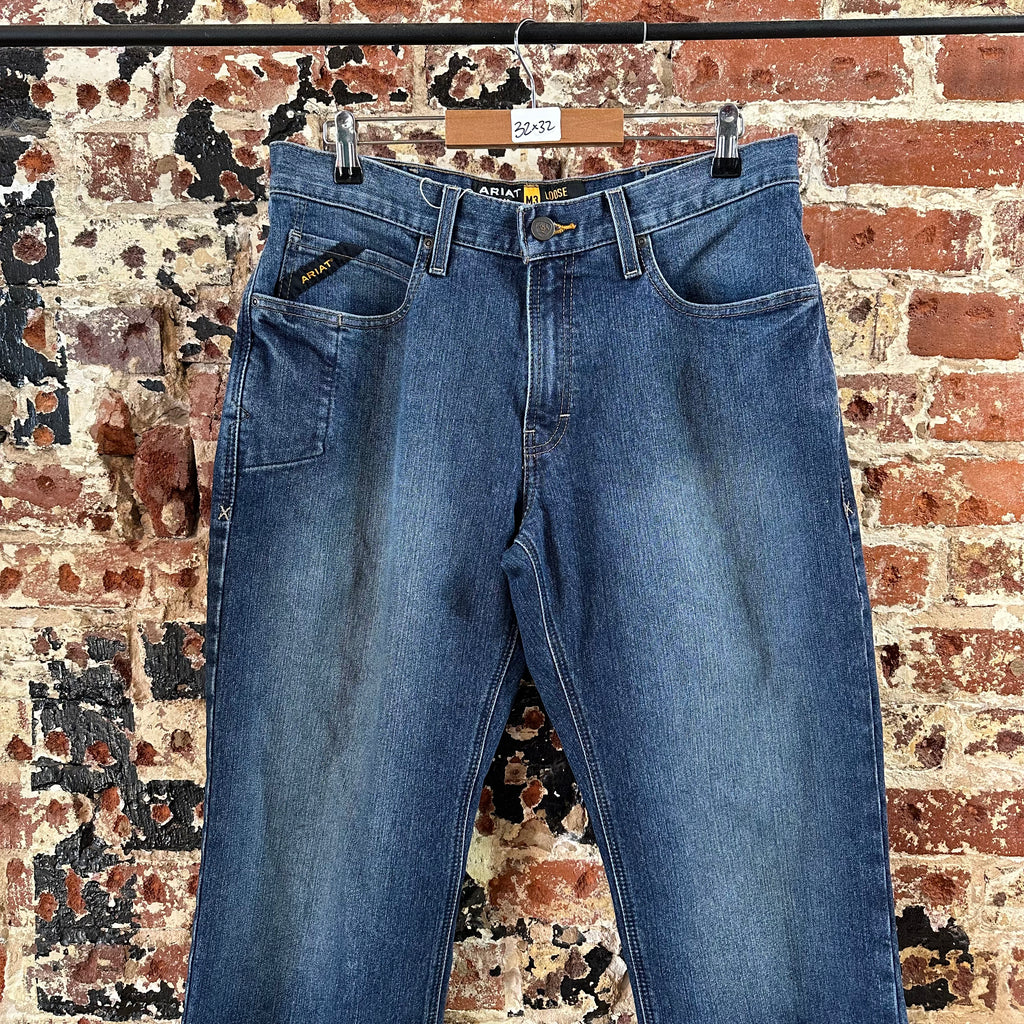 Ariat RebarM3 Loose Straight Mens 32x32 Jeans