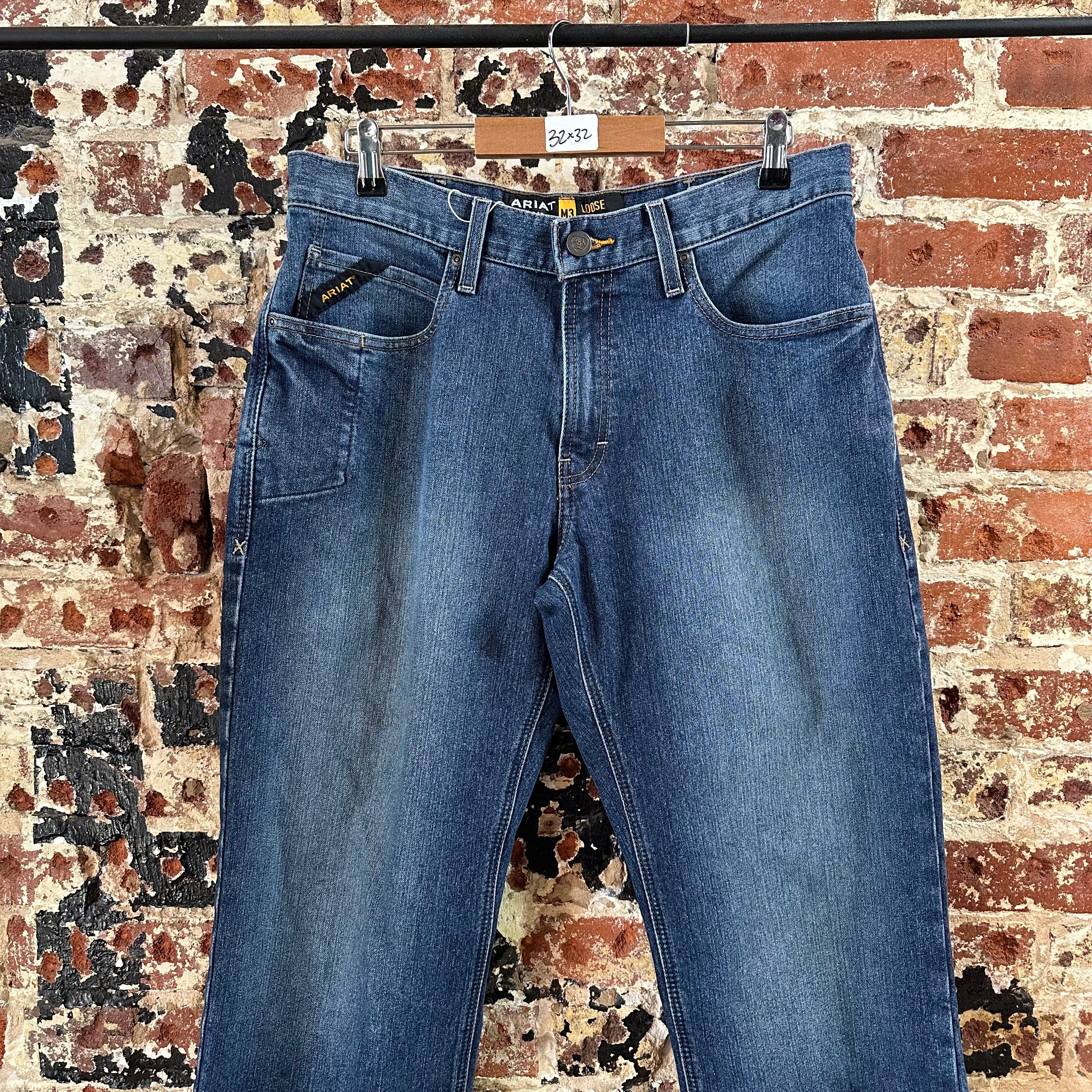 Ariat RebarM3 Loose Straight Mens 32x32 Jeans