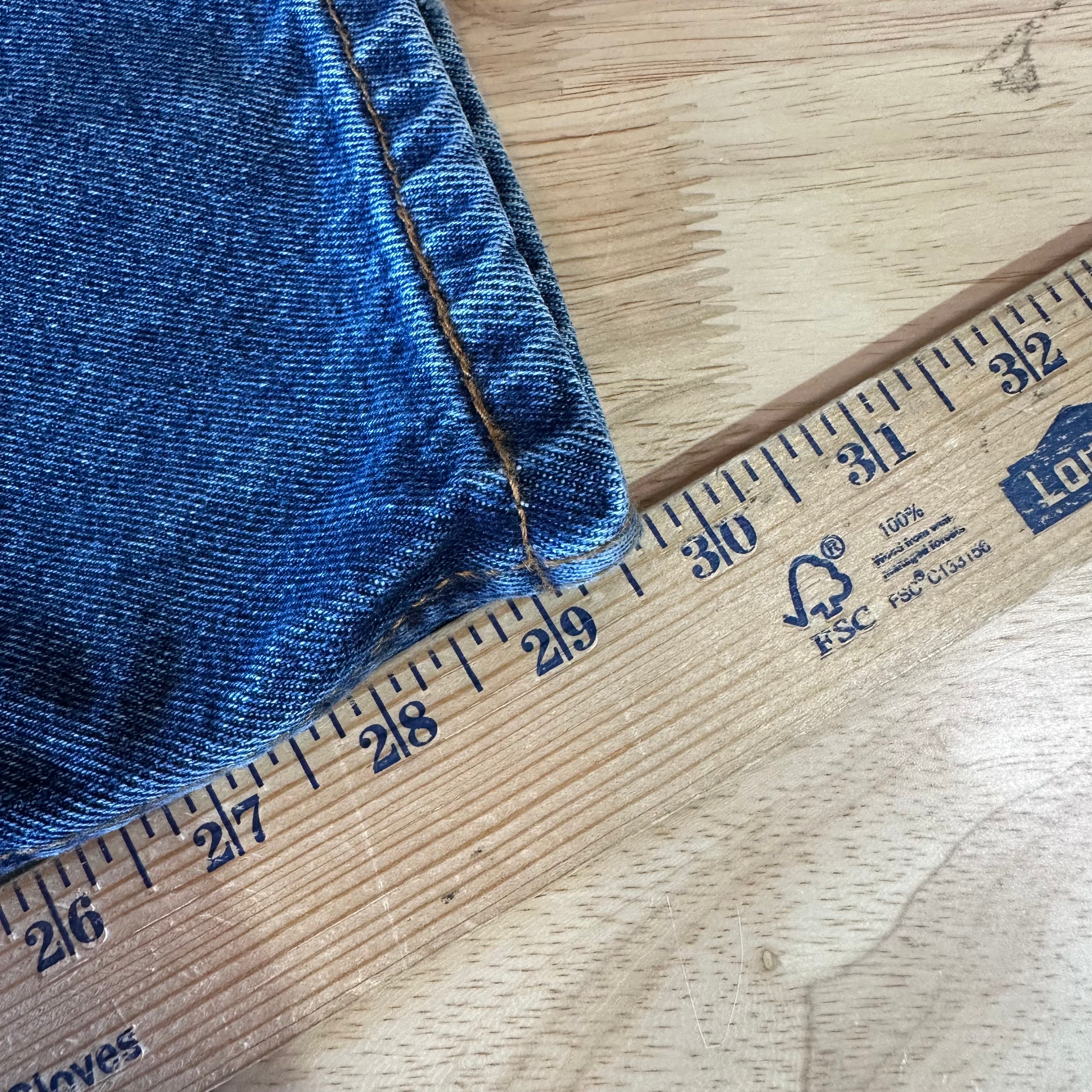 Levis 505 Mens 42x30 Blue Jeans