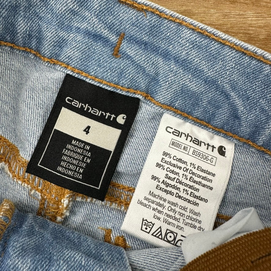 Carhartt Toddler Girls 4 Jean Shorts