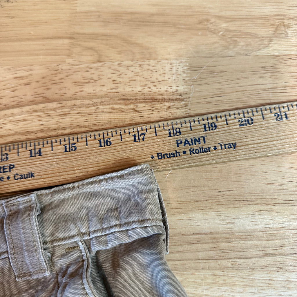 Carhartt Mens 35x32 Tan Pants