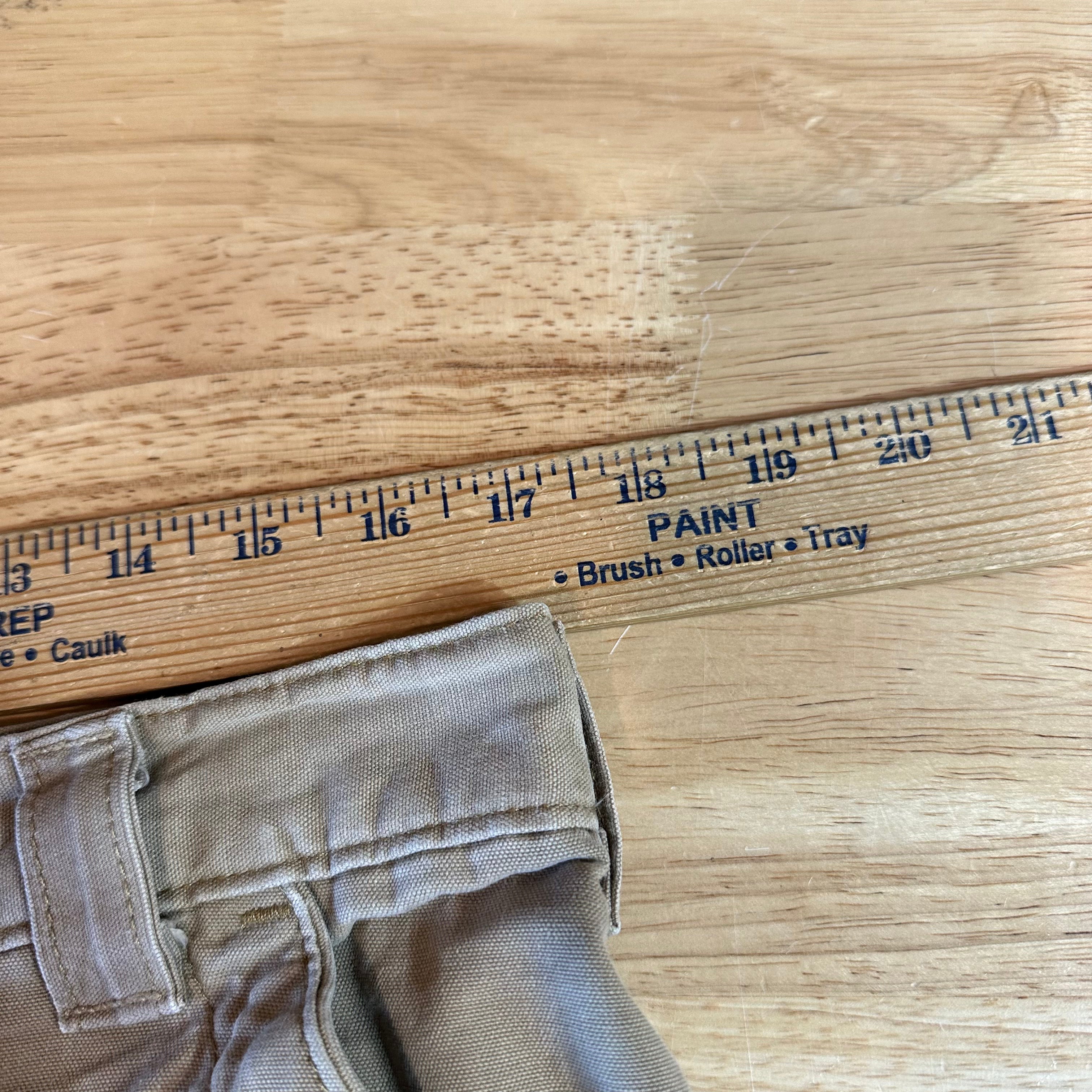 Carhartt Mens 35x32 Tan Pants