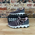 Sorel Women's Kinetic Lace Up Sneakers Shoes Purple Sage Size 7