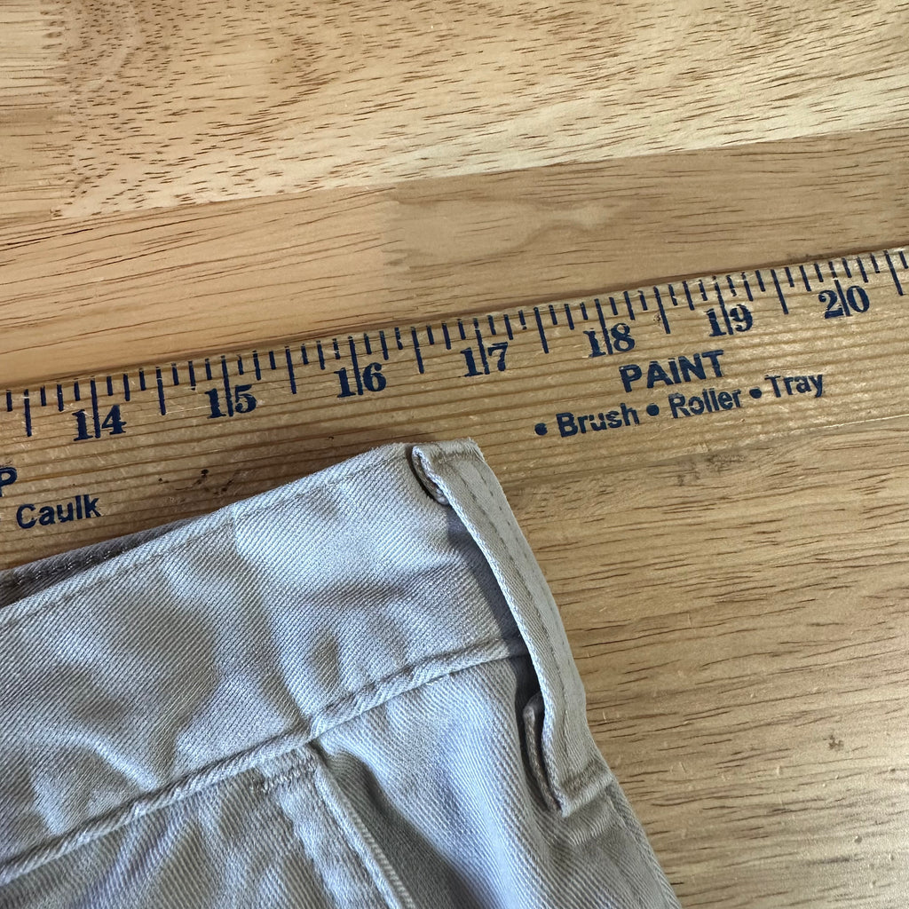 Carhartt tan Relaxed Fit Pants Mens 34x32 canvas work utility