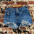 Levi's Cut off Jean Shorts Womens 25