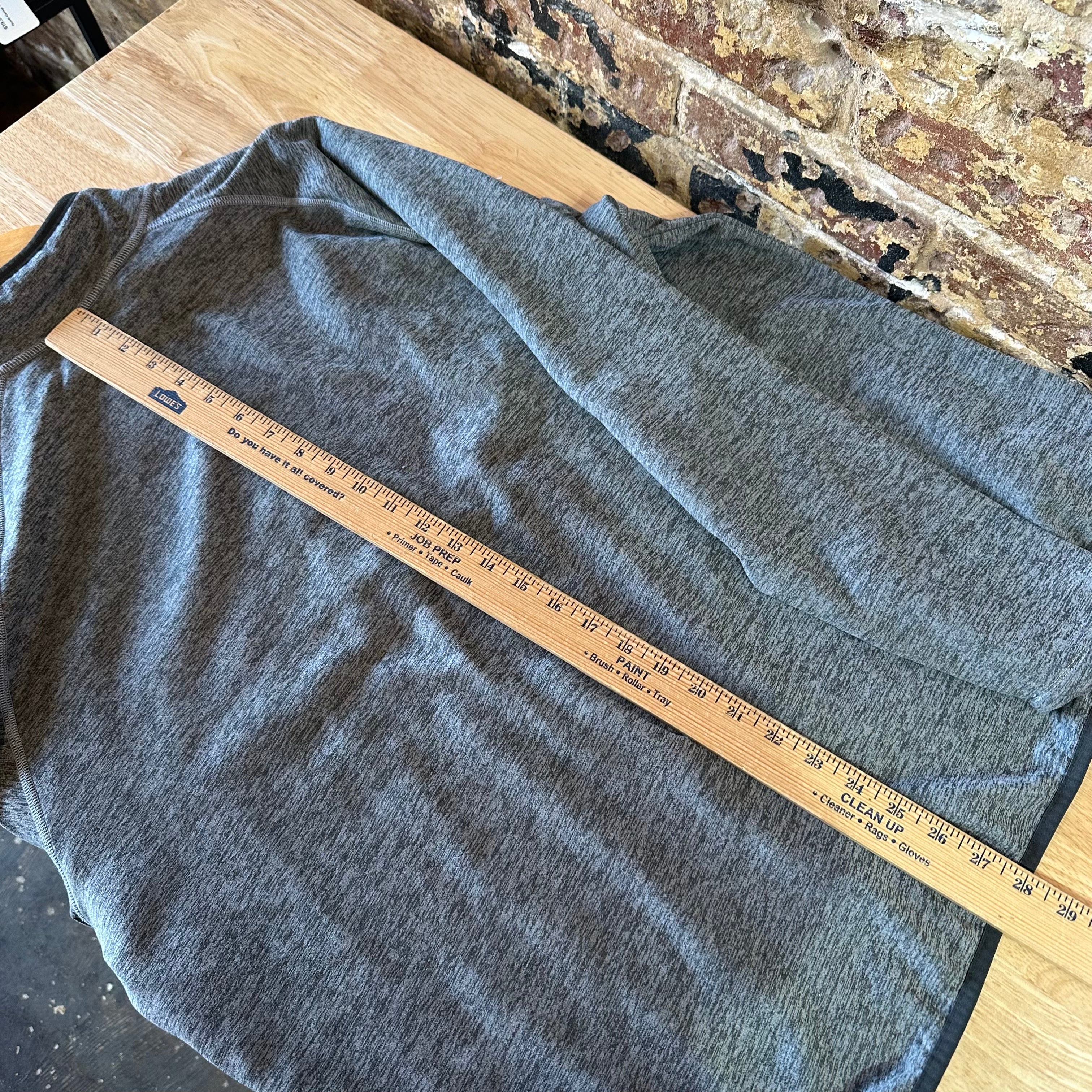 The North Face Pullover 1/2 Zip Mens 2XL Gray Fleece Canyonlands Long Sleeve