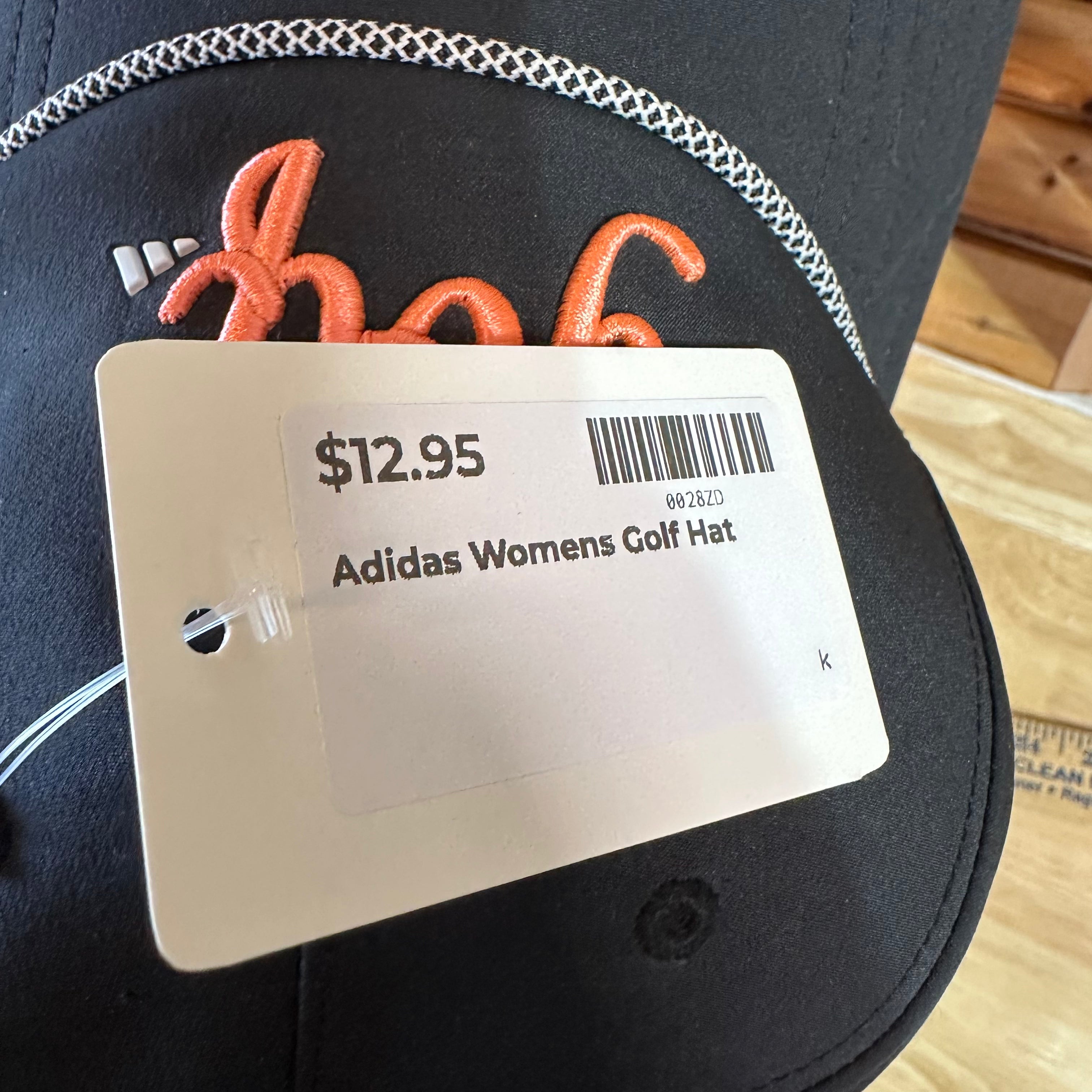 Adidas Womens Black Golf Hat