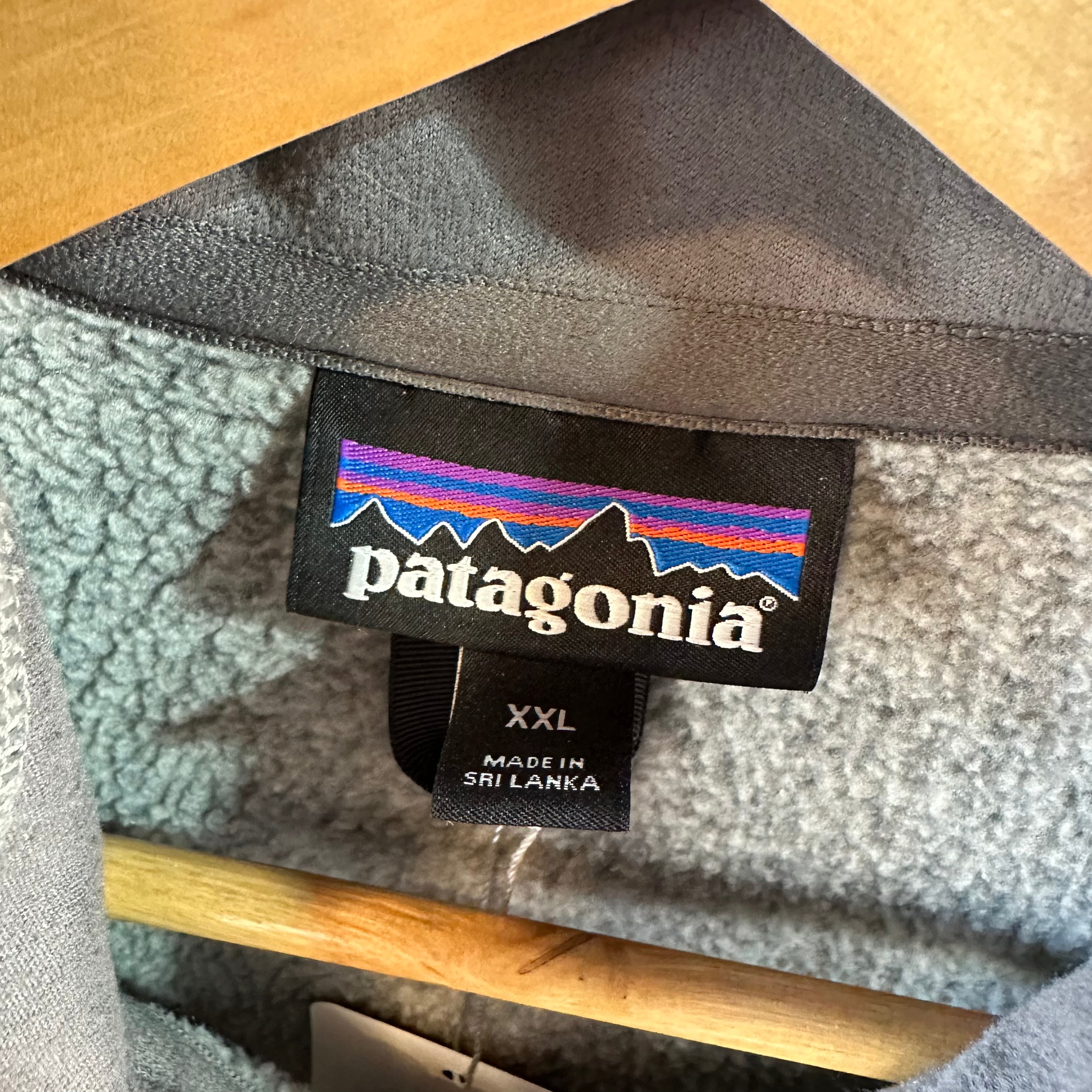 Patagonia Better Sweater Vest Gray Men's Size 2XL - company logo
