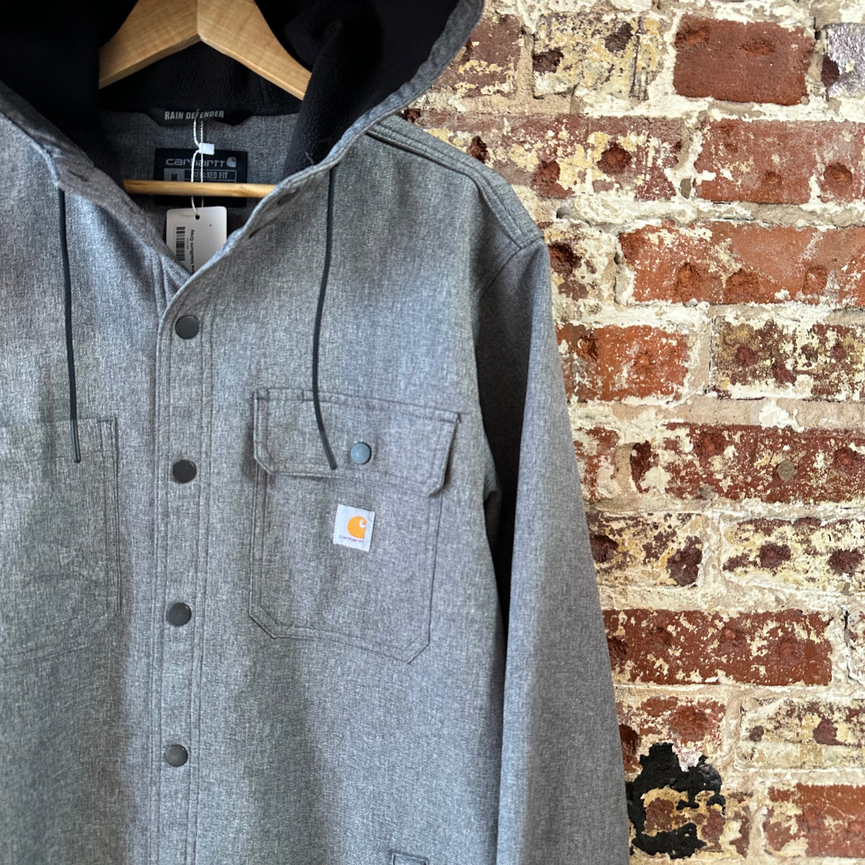 Carhartt Mens Medium Gray Jacket