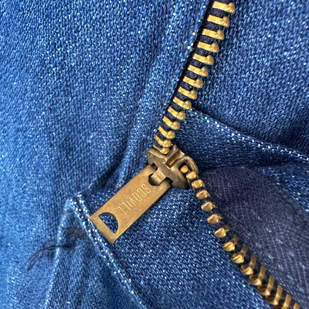 Vintage Wrangler Jeans 38x24.5 Blue western denim *hemmed