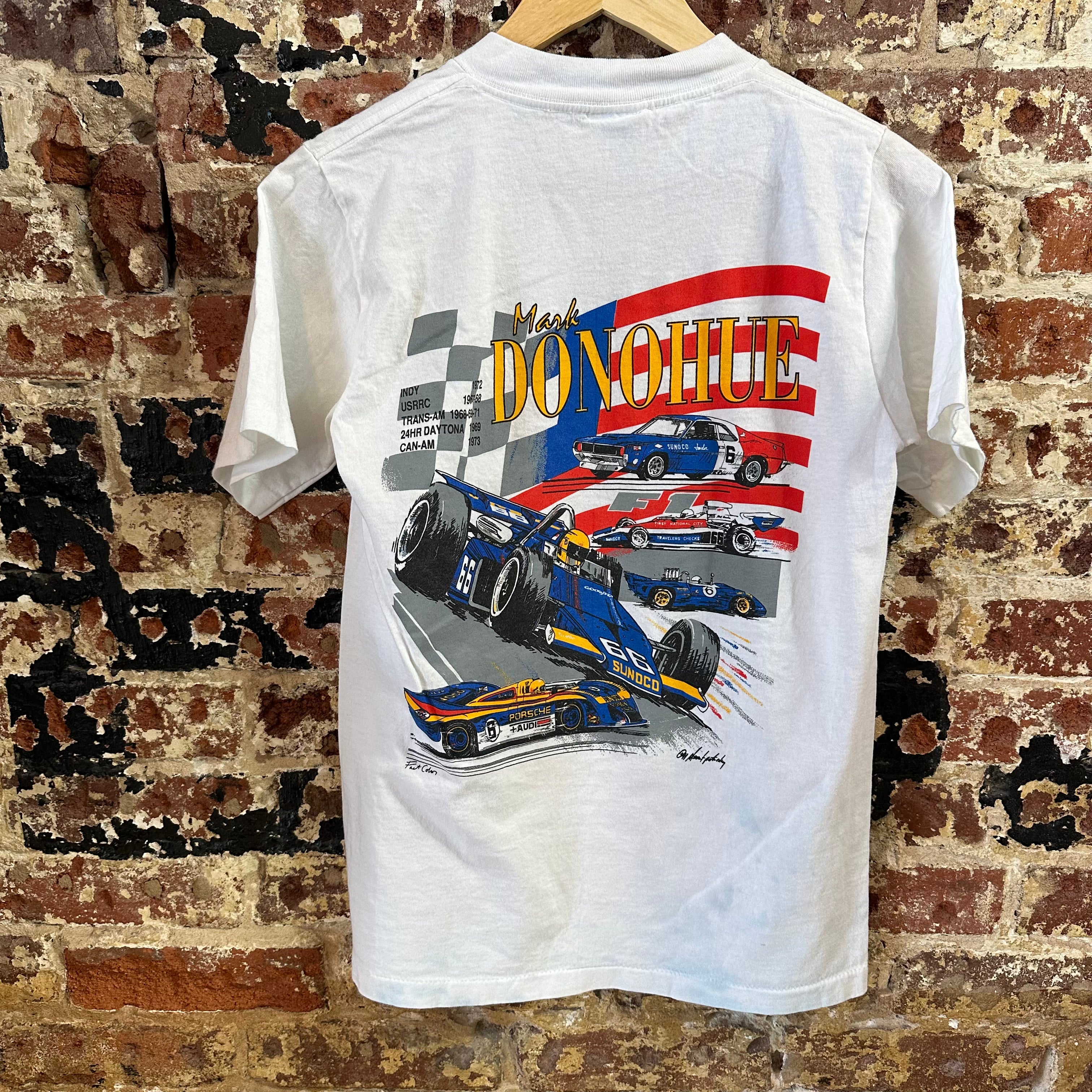 VTG Mark Donohue Men's Small S/S T-Shirt
