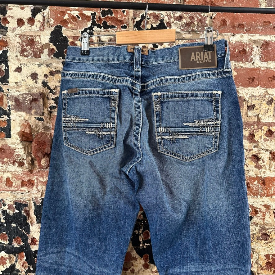 Ariat M2 Mens 30x32 Blue Jeans