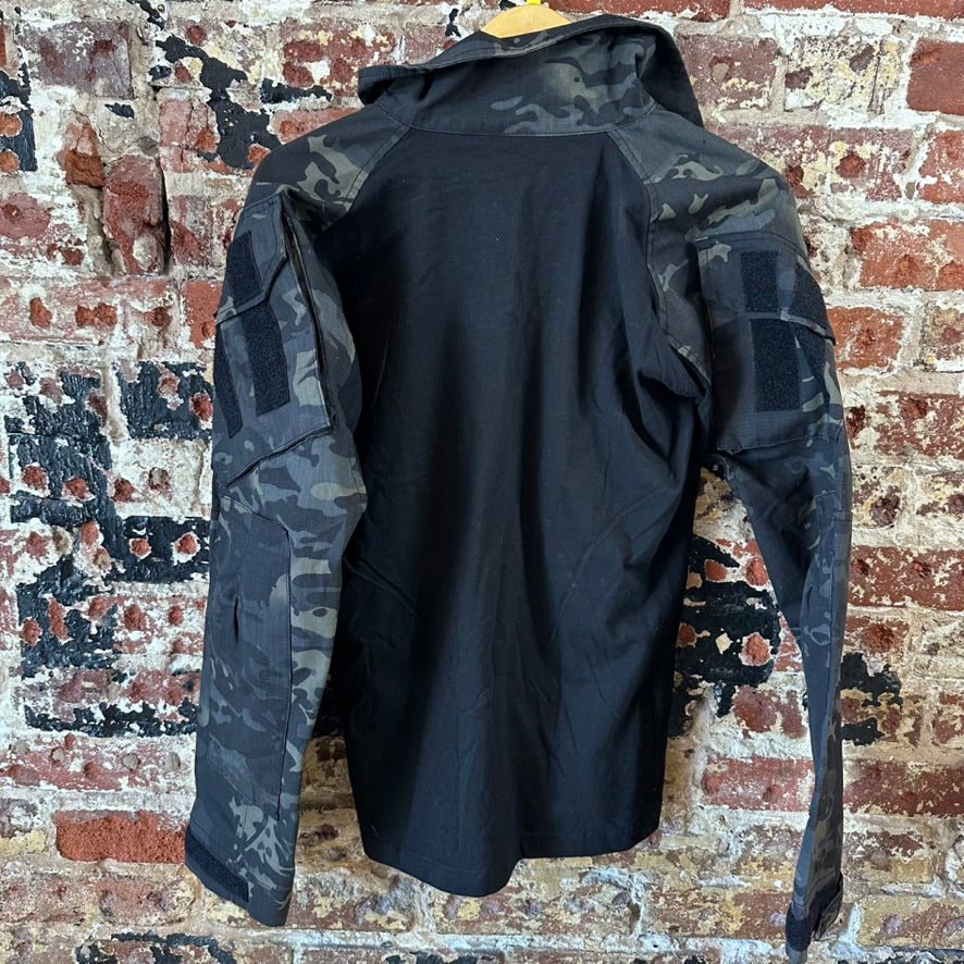 DOGear Medium L/S 1/4 Black Tactical Shirt