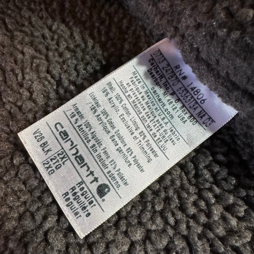 Carhartt V26 Black Vest Mens 2XL