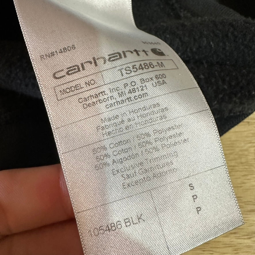 Carhartt Black Camo Men's Small Hoodie