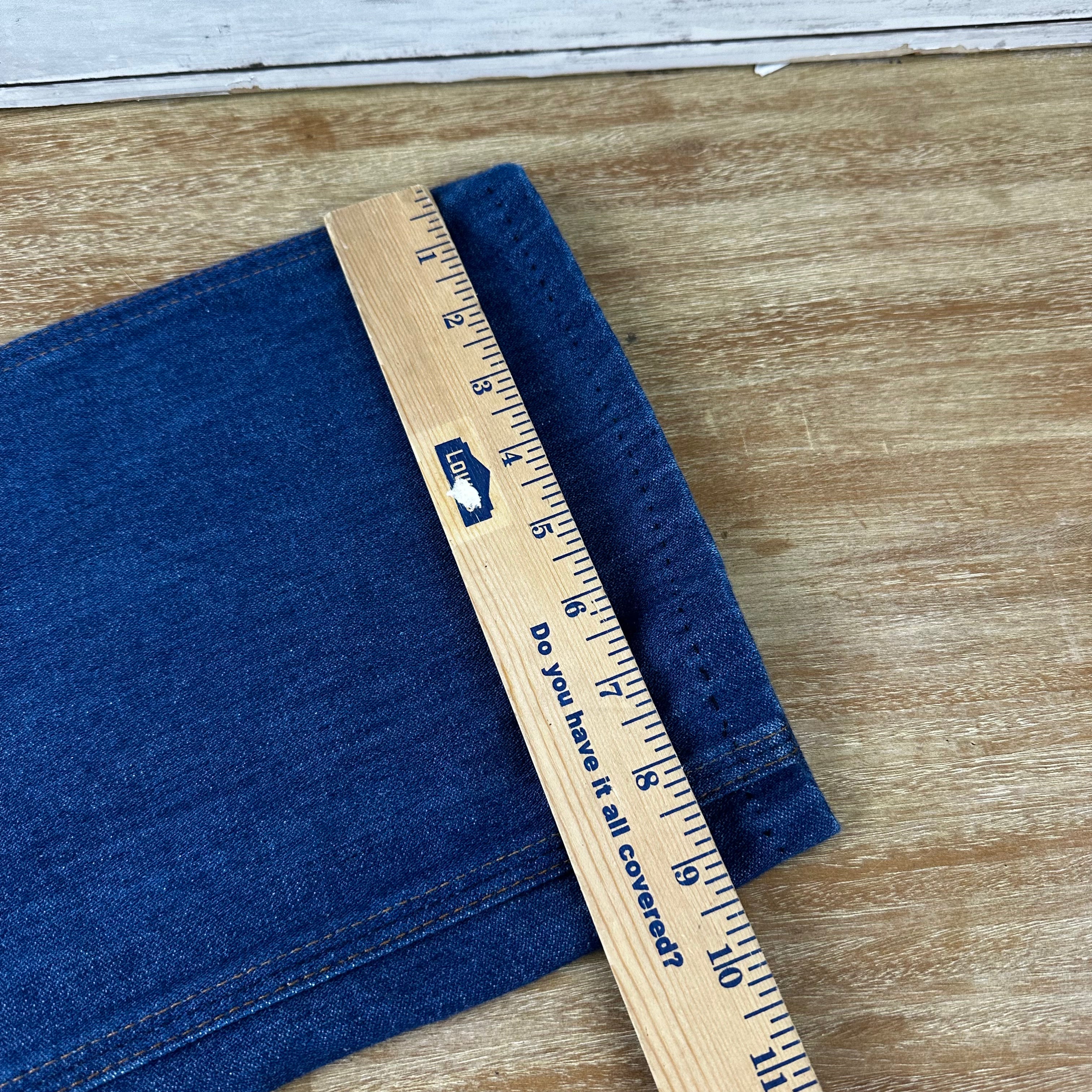 Vintage Wrangler Jeans 38x24.5 Blue western denim *hemmed